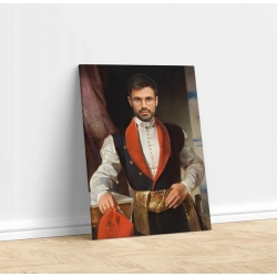 Portret Szlachcica z TWOIM zdjęciem obraz 50x70